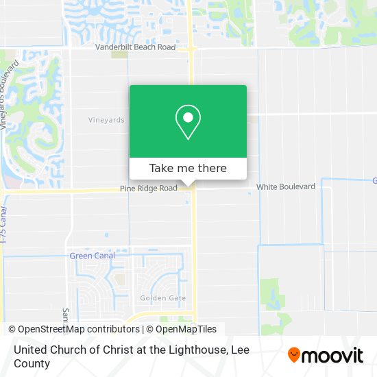 Mapa de United Church of Christ at the Lighthouse