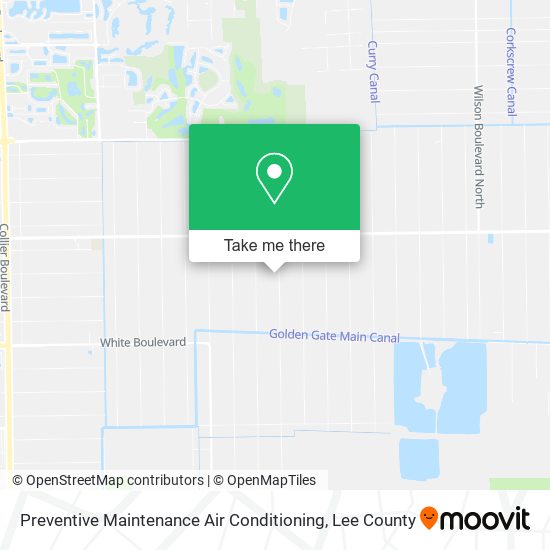 Mapa de Preventive Maintenance Air Conditioning