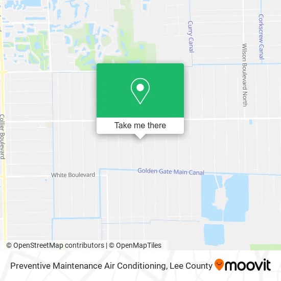 Preventive Maintenance Air Conditioning map