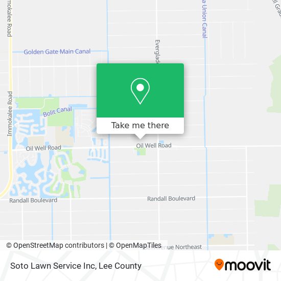 Soto Lawn Service Inc map