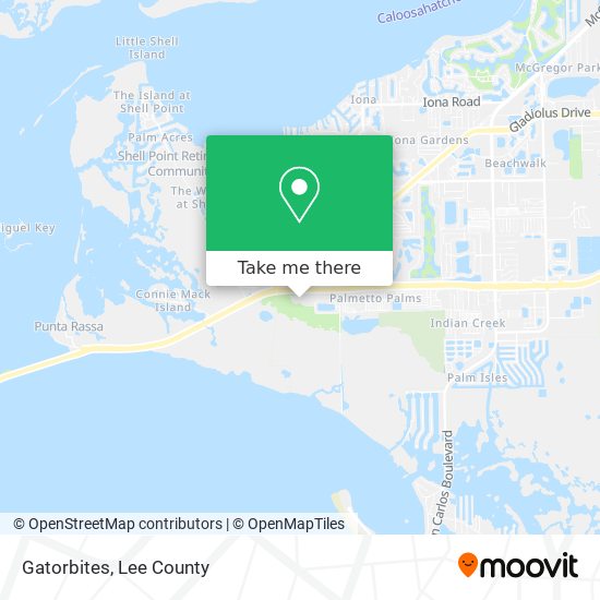 Gatorbites map