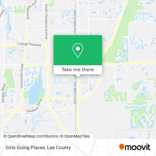 Mapa de Girls Going Places