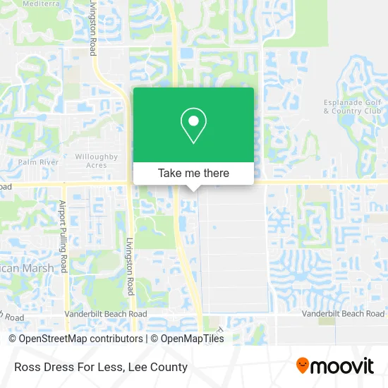 Ross Dress For Less map