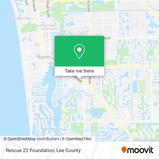 Rescue 22 Foundation map