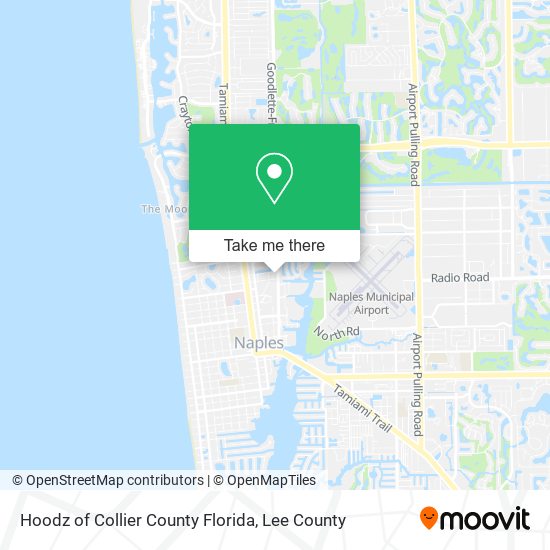 Hoodz of Collier County Florida map