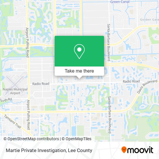 Mapa de Martie Private Investigation