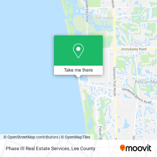 Mapa de Phase III Real Estate Services