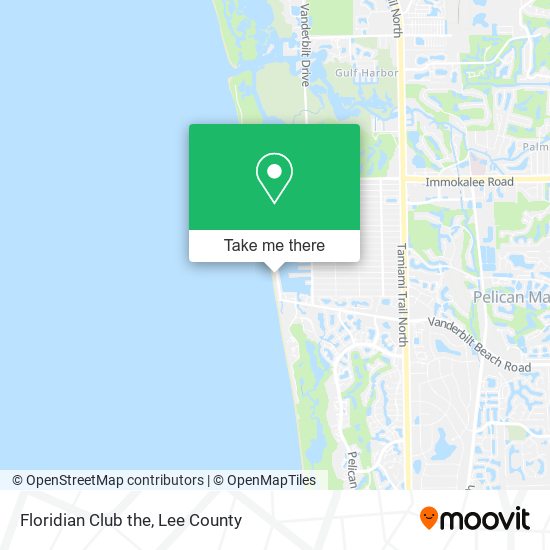 Floridian Club the map