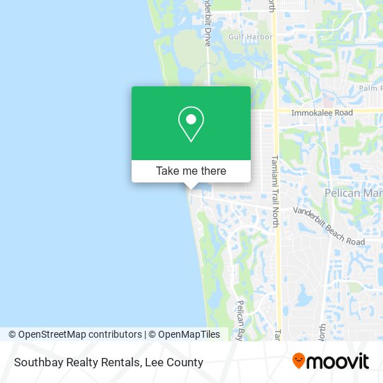 Southbay Realty Rentals map
