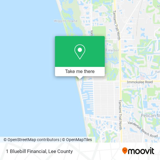 Mapa de 1 Bluebill Financial