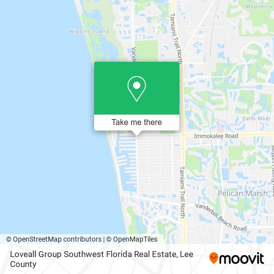 Mapa de Loveall Group Southwest Florida Real Estate