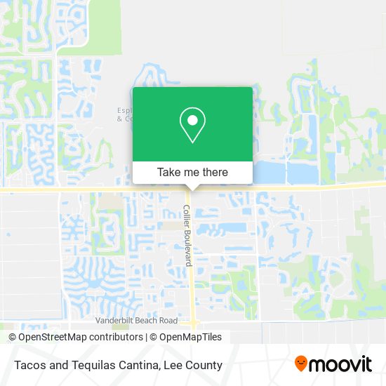 Tacos and Tequilas Cantina map