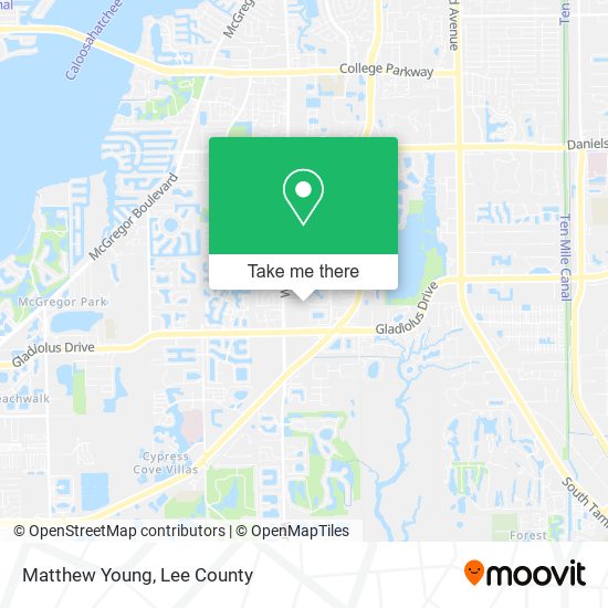 Matthew Young map