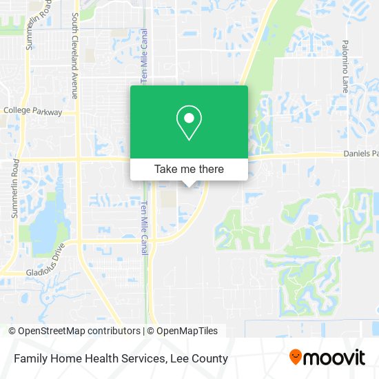 Family Home Health Services map