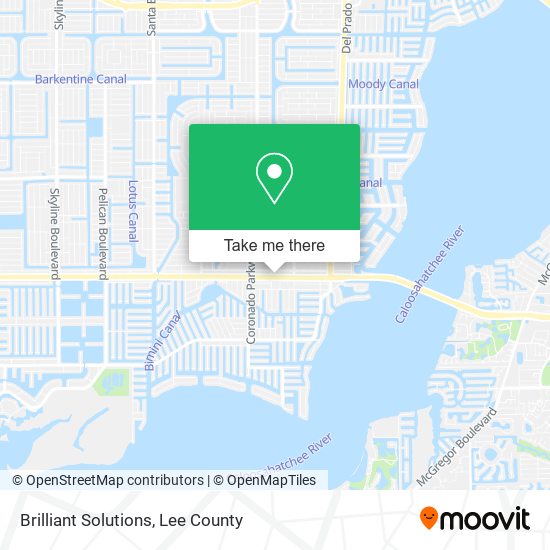 Mapa de Brilliant Solutions