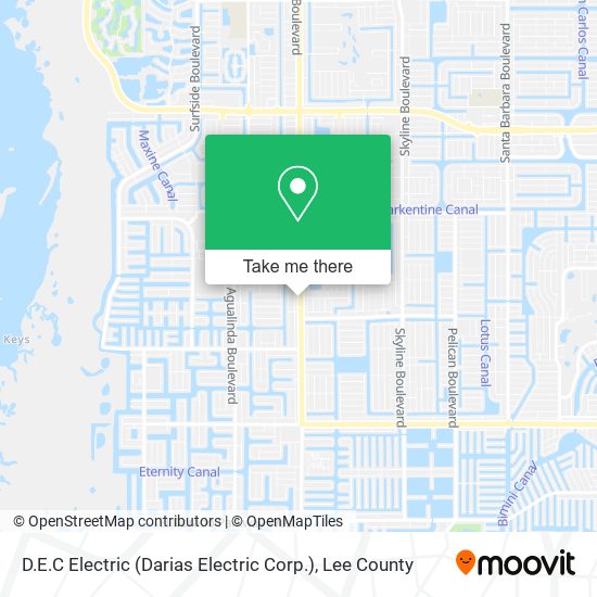 Mapa de D.E.C Electric (Darias Electric Corp.)