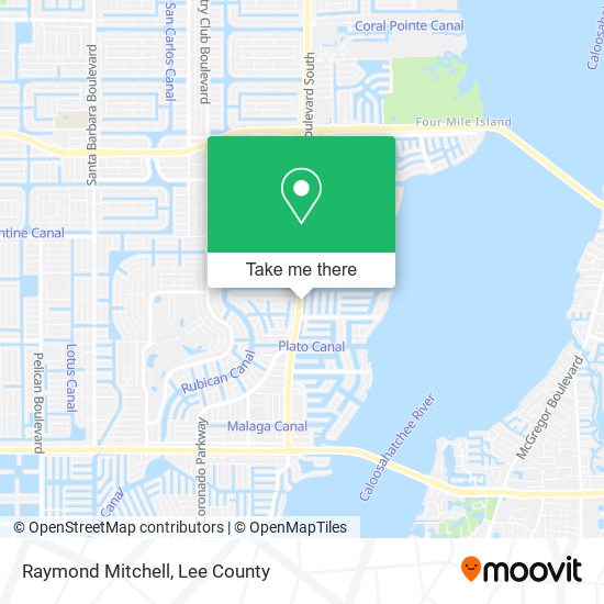Raymond Mitchell map