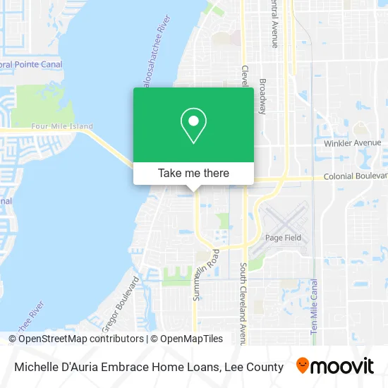 Mapa de Michelle D'Auria Embrace Home Loans