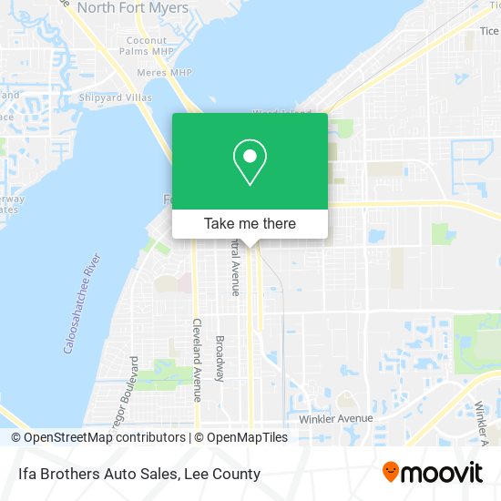 Ifa Brothers Auto Sales map