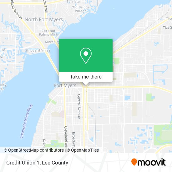 Credit Union 1 map