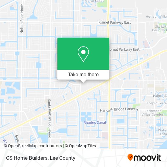 CS Home Builders map