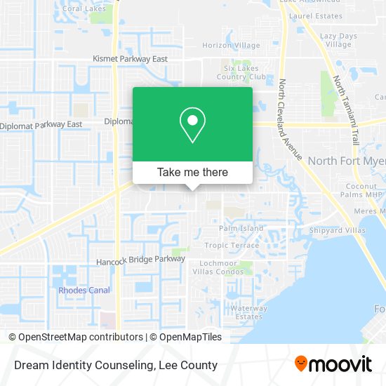 Dream Identity Counseling map