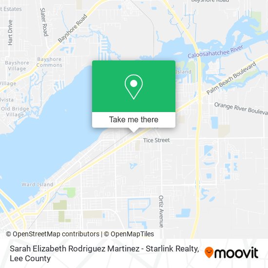 Sarah Elizabeth Rodriguez Martinez - Starlink Realty map