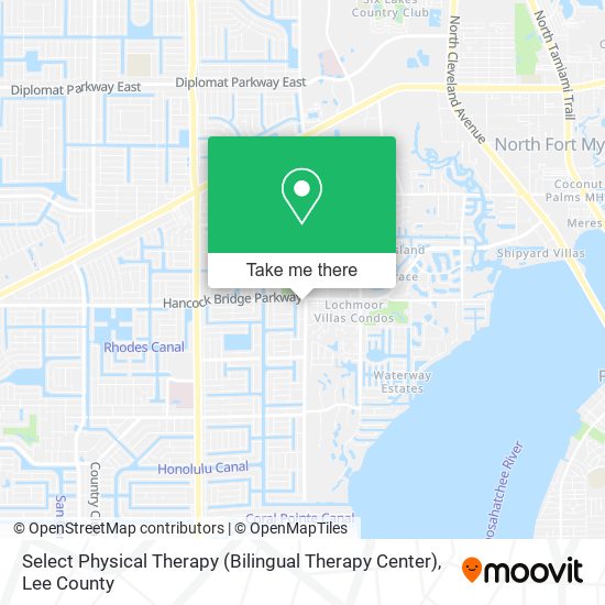 Select Physical Therapy (Bilingual Therapy Center) map