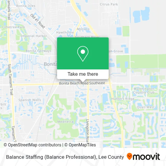 Balance Staffing (Balance Professional) map
