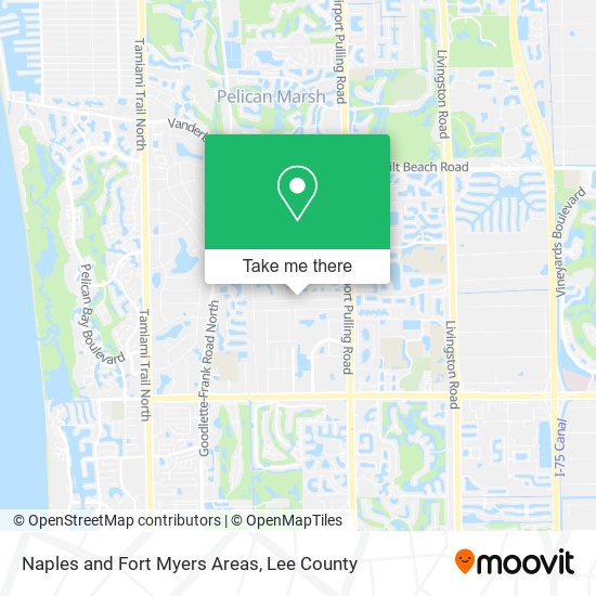 Naples and Fort Myers Areas map