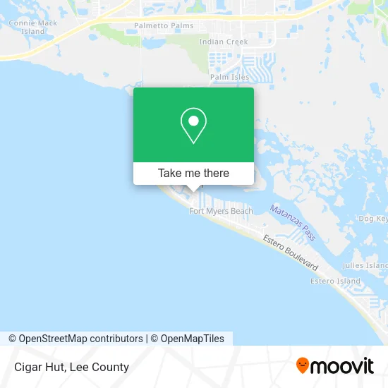 Cigar Hut map