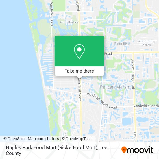 Naples Park Food Mart (Rick's Food Mart) map