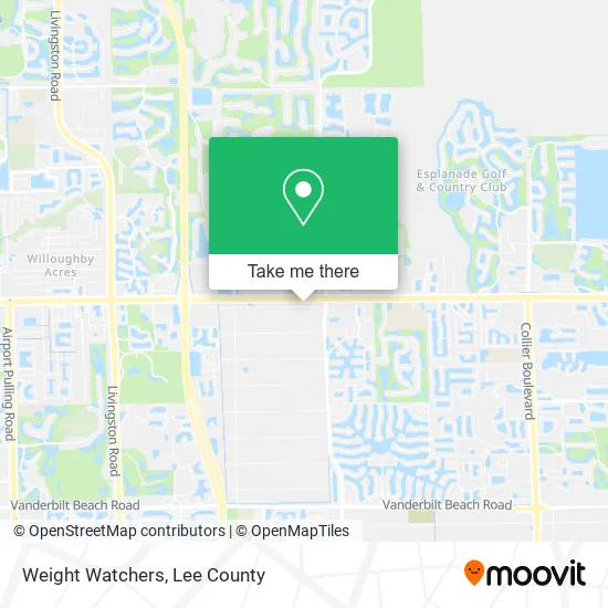 Weight Watchers map
