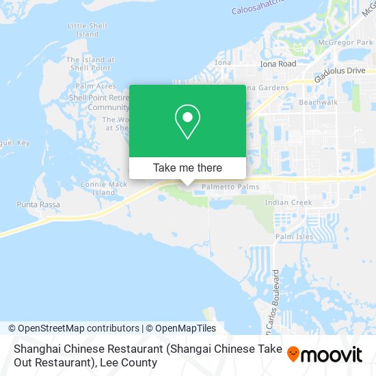 Shanghai Chinese Restaurant (Shangai Chinese Take Out Restaurant) map