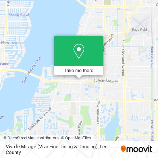 Mapa de Viva le Mirage (Viva Fine Dining & Dancing)