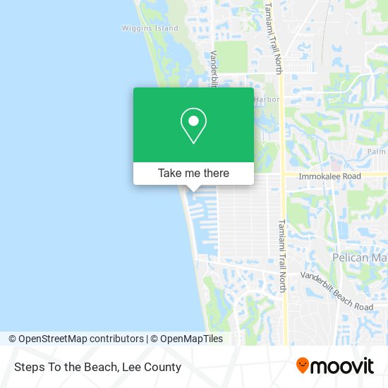 Mapa de Steps To the Beach