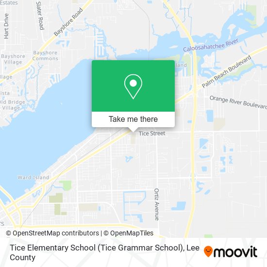 Tice Elementary School (Tice Grammar School) map