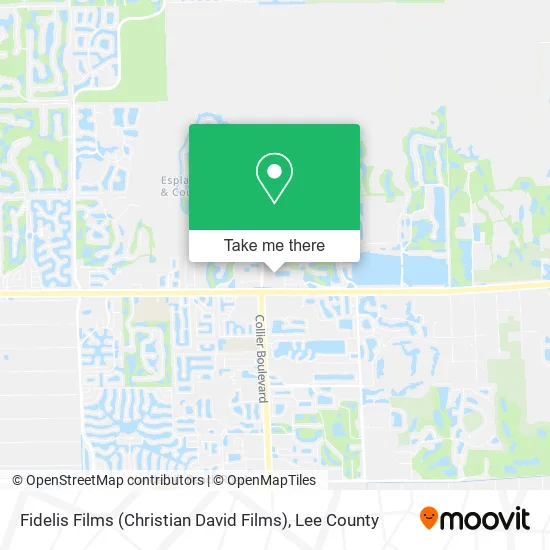 Mapa de Fidelis Films (Christian David Films)