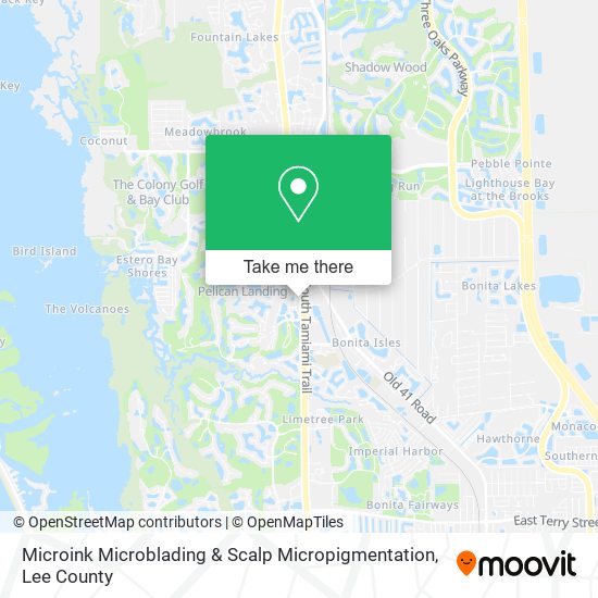 Mapa de Microink Microblading & Scalp Micropigmentation