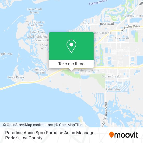 Paradise Asian Spa (Paradise Asian Massage Parlor) map