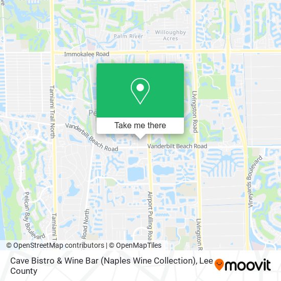 Cave Bistro & Wine Bar (Naples Wine Collection) map