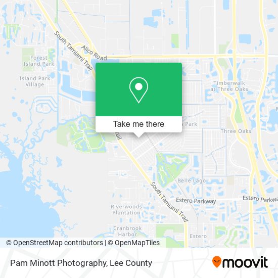Pam Minott Photography map