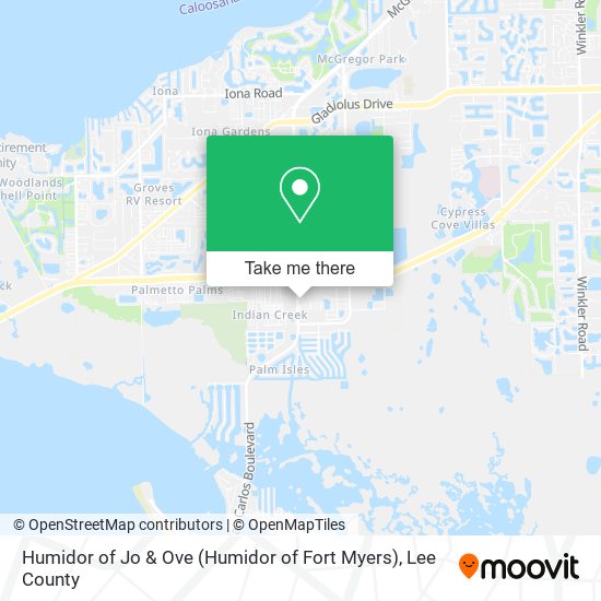 Humidor of Jo & Ove (Humidor of Fort Myers) map