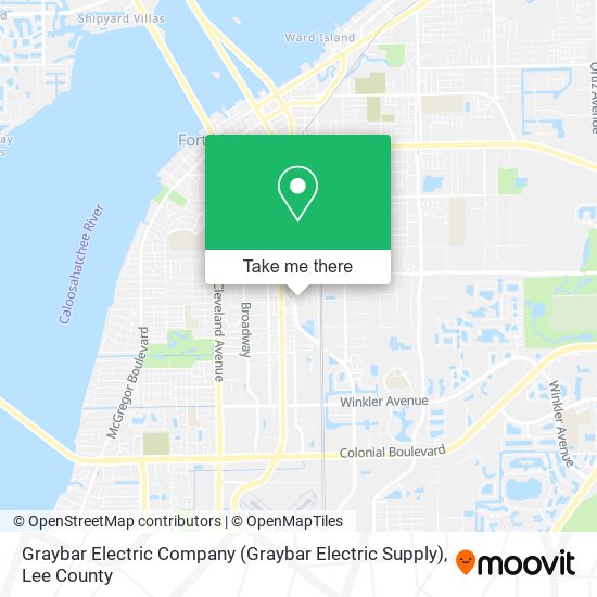 Mapa de Graybar Electric Company (Graybar Electric Supply)