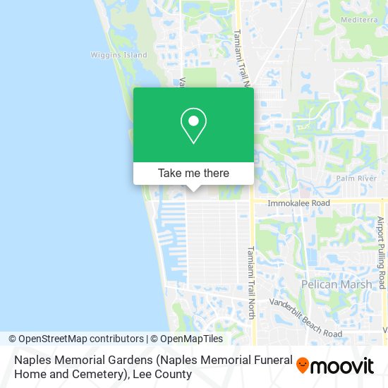 Mapa de Naples Memorial Gardens (Naples Memorial Funeral Home and Cemetery)
