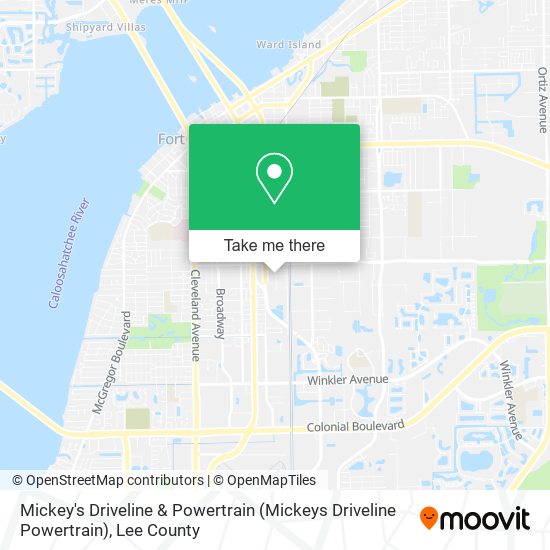 Mapa de Mickey's Driveline & Powertrain (Mickeys Driveline Powertrain)