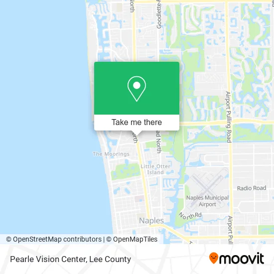 Pearle Vision Center map