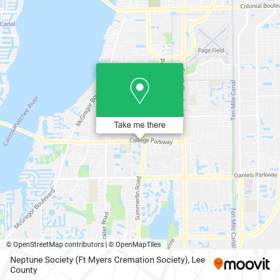 Neptune Society (Ft Myers Cremation Society) map