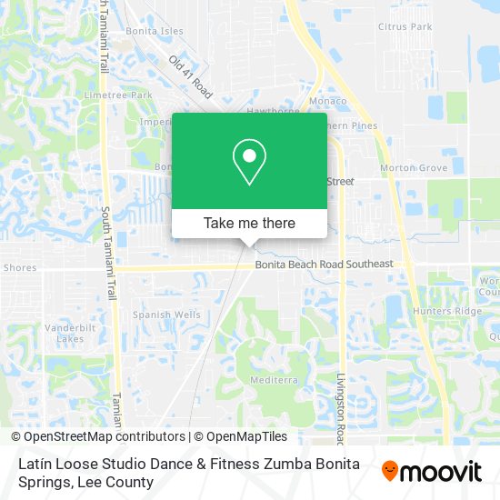 Latín Loose Studio Dance & Fitness Zumba Bonita Springs map