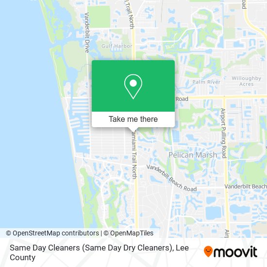 Mapa de Same Day Cleaners
